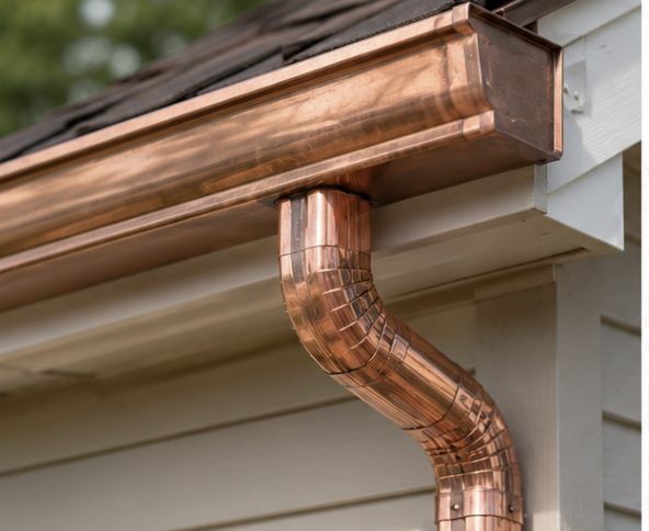 Copper Gutters